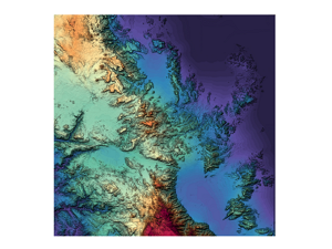 Raised Relief Map